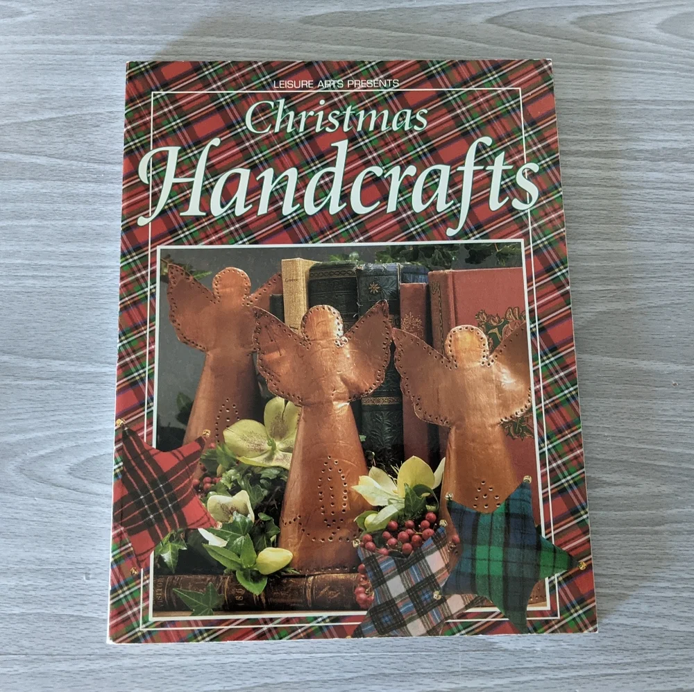 Christmas Handcrafts Paperback Book